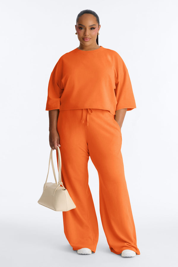 Orange Pant Set