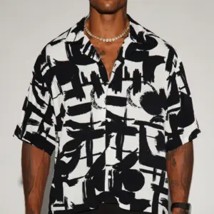 Strokes Button Shirt