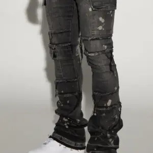 Snap Cargo Jeans