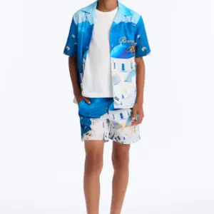 Cerulean Shirt Set